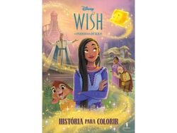 Imagem do produto livro wish - história para colorir de disney