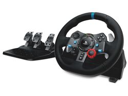 Imagem do produto volante logitech g29 racing wheel driving force ps5/ps4/ps3/pc