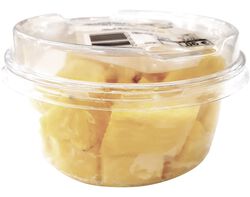 Imagem do produto abacaxi cortado em pedaços kg