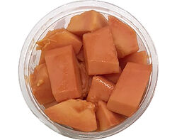 Imagem do produto mamão cortado em pedaços kg