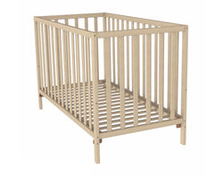 berço carbebe 1.20x60cm madeira natural product image