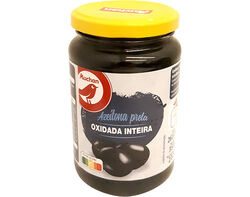 Imagem do produto azeitona preta auchan inteira oxidada 350(210)g