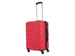 Imagem do produto mala de viagem média rígida airport vermelho 4 rodas 65cm