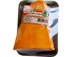 Imagem do produto abóbora em pedaços auchan produção controlada 450g