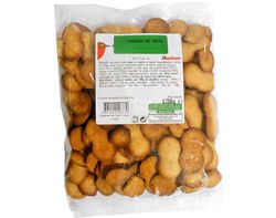 Imagem do produto línguas auchan de gato crocante canela limão 200g