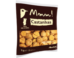 Imagem do produto castanha auchan mmm! sem pele trás os montes 1kg