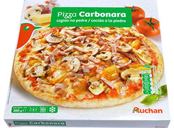 Imagem do produto pizza auchan cozedura pedra carbonara 350g