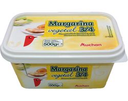 Imagem do produto margarina auchan vegetal 3-4 500g