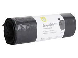 Imagem do produto sacos de lixo polegar com atilho 100l 10un