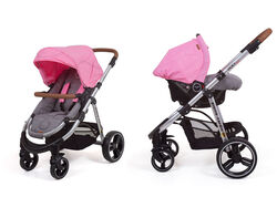 Imagem do produto carrinho de bebé duo pierre cardin rosa