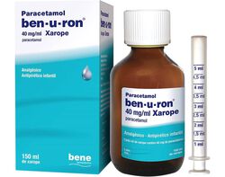 Imagem do produto xarope ben-u-ron paracetamol 150ml