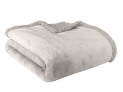 Imagem do produto manta coral/borreguito actuel cinza 130x170cm sw