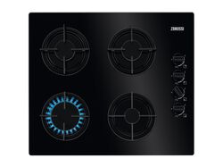 Imagem do produto placa a gás natural zanussi zgo62414ba 4 queimadores 60cm preto