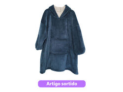 Imagem do produto manta poncho adulto actuel borreguito cores sortidas