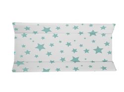 Imagem do produto muda fraldas rigido plastimyr estrelas turquesa