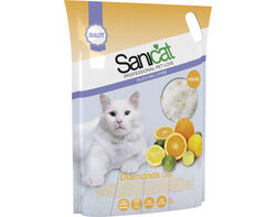 Imagem do produto absorvente para gato silica sanicat citrinos 5l/2.4kg