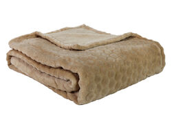 Imagem do produto manta flanela avelã actuel hexagonos 125x150