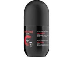 Imagem do produto desodorizante cosmia men roll on sem manchas preto e branco 50ml