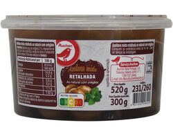 Imagem do produto azeitona mista auchan c/orégãos taça 520(300)g