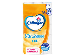 Imagem do produto papel colhogar higiénico ultra suave xxl 36rolos=72rolos