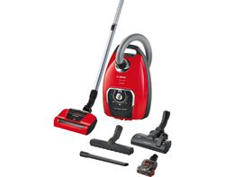 Imagem do produto aspirador com saco bosch bgb8pet1 proanimal vermelho
