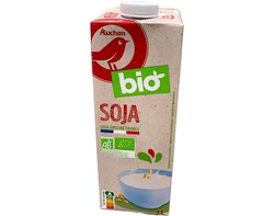 bebida auchan soja bio natural 1l product image