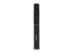 Imagem do produto apresentador diapositivos com apontador laser nedis - wlpsrl100bk