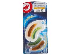 Imagem do produto ambientador auchan máquina loiça limão com 1 recarga 2x6ml