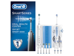 Imagem do produto centro dentário oral-b oxyjet pro smart 5000 escova elétrica + irrigador