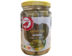 Imagem do produto azeitona verde auchan inteira manzanilha 350(210)g