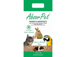 Imagem do produto absorvente vegetal absorpet pinho 7l-4kg