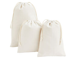 Imagem do produto 3 sacos algodão actuel creme 45x30/30x25/30x20 organi