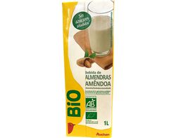 bebida auchan amêndoa bio sem açúcar adicionado 1l product image