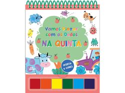 Imagem do produto livro vamos pintar com os dedos: na quinta