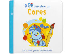 Imagem do produto livro o pê descobre as cores de cláudia dias livro com peças destacáveis