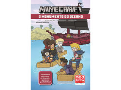 Imagem do produto livro minecraft:o monumento do oceano: novela gráfica