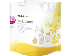 Imagem do produto sacos medela de esterilização quick clean microondas 5un