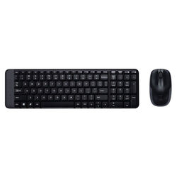 Imagem do produto teclado+rato s/ fios logitech 920-003158 mk220