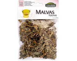 Imagem do produto chá salutem em saco malvas folhas 30g