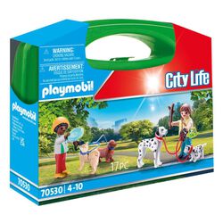 Imagem do produto maleta passeio dos cães playmobil