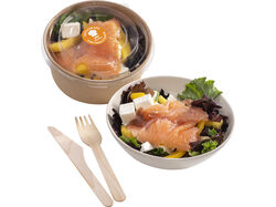 Imagem do produto salada de salmão fumado -produção própria un