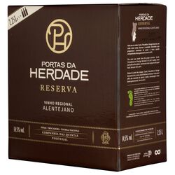 vinho tinto portas da herdade reserva alentejo bag in box 2.25l product image