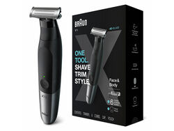 Imagem do produto aparador de barba + corpo braun series x xt5200