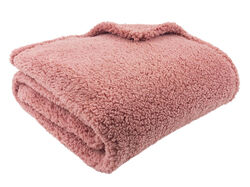 Imagem do produto manta pelo longo actuel rosa 130x170 cc