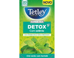 Imagem do produto chá tetley verde detox selinium 20 saquetas
