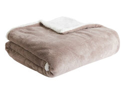 Imagem do produto manta coral borreguito actuel taupe 130x170cm