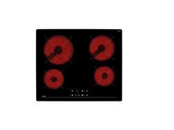 Imagem do produto placa vitrocerâmica teka tz pro 6415 preto 4 zonas 60cm