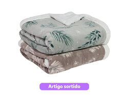 Imagem do produto manta coral/borreguito actuel sortido 130x170cm dw