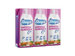bebida de amêndoa shoyce: 0% açucares 3x200ml product image