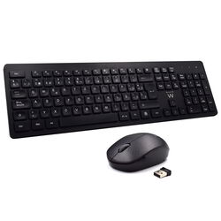 Imagem do produto teclado+rato s/ fios ewent ew3258